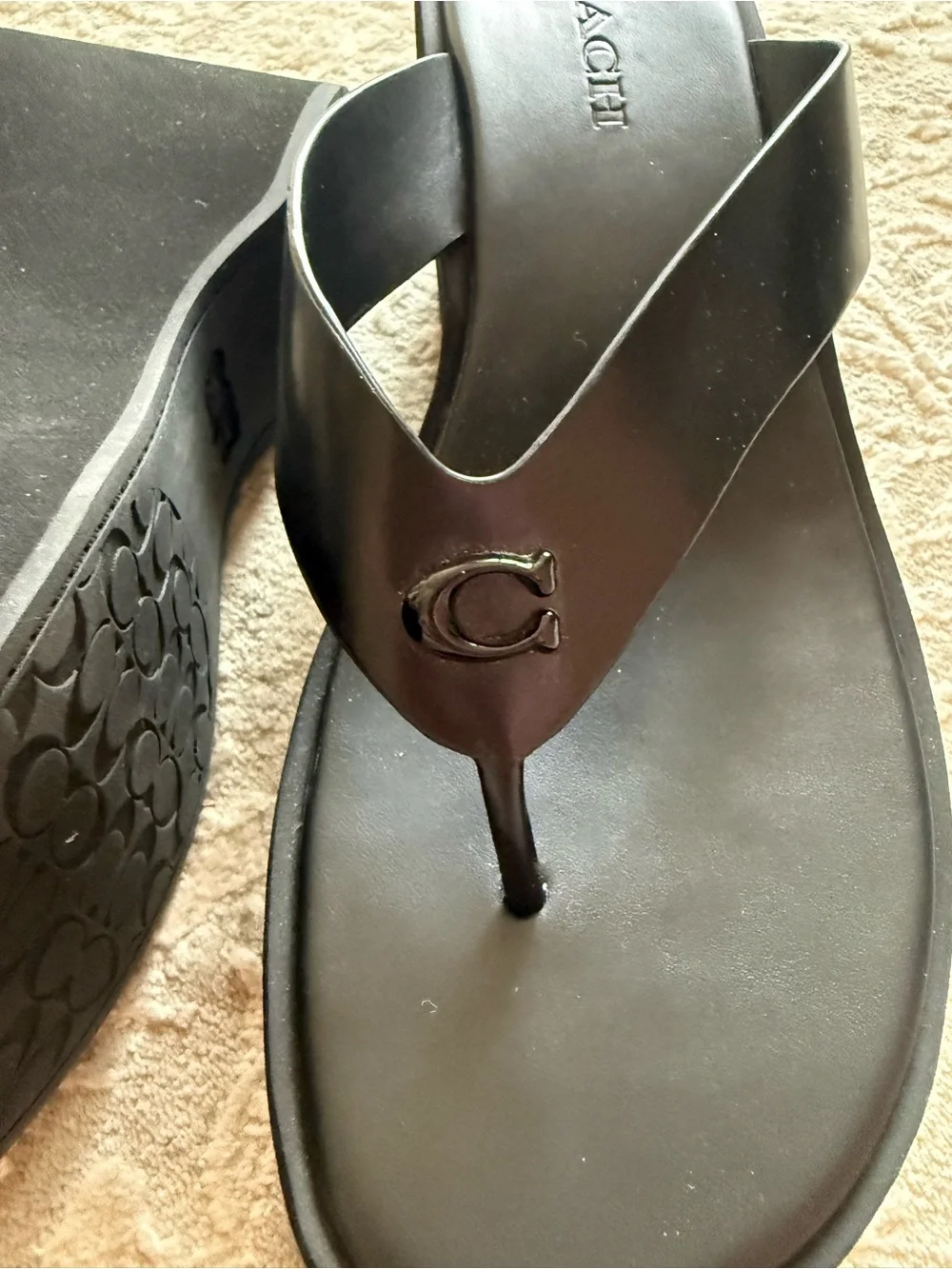 Coach Platform Sandals!